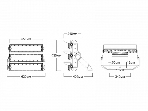 Faretto: H-750W Faretto: H-750W