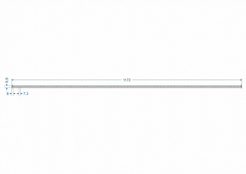 Модуль Brillare: SMD2835*160-1172x10