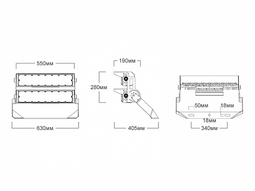 Faretto: H-500W Faretto: H-500W