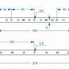 Модуль Brillare: SMD2835*6-TW-12V