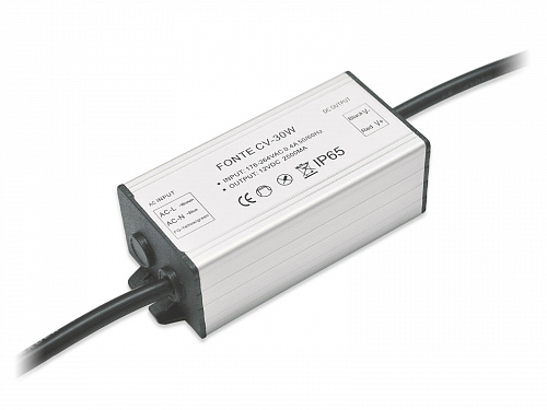 Источник питания Fonte: CV-30W-12V-IP65 Источник питания Fonte: CV-30W-12V-IP65