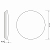 Soffitto: OV-32W-485/55-IP44 Soffitto: OV-32W-485/55-IP44