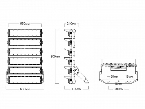 Faretto: H-1500W
