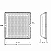 Светильник светодиодный Quadro: 14W-D-220V Светильник светодиодный Quadro: 14W-D-220V