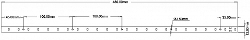 Модуль Brillare: SMD2835*24-480x12