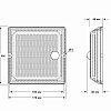 Светильник светодиодный Quadro: D-220V-SR Светильник светодиодный Quadro: D-220V-SR