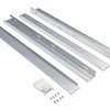 Рамка алюминиевая для накладного монтажа Soffitto: PL-40W-595/595